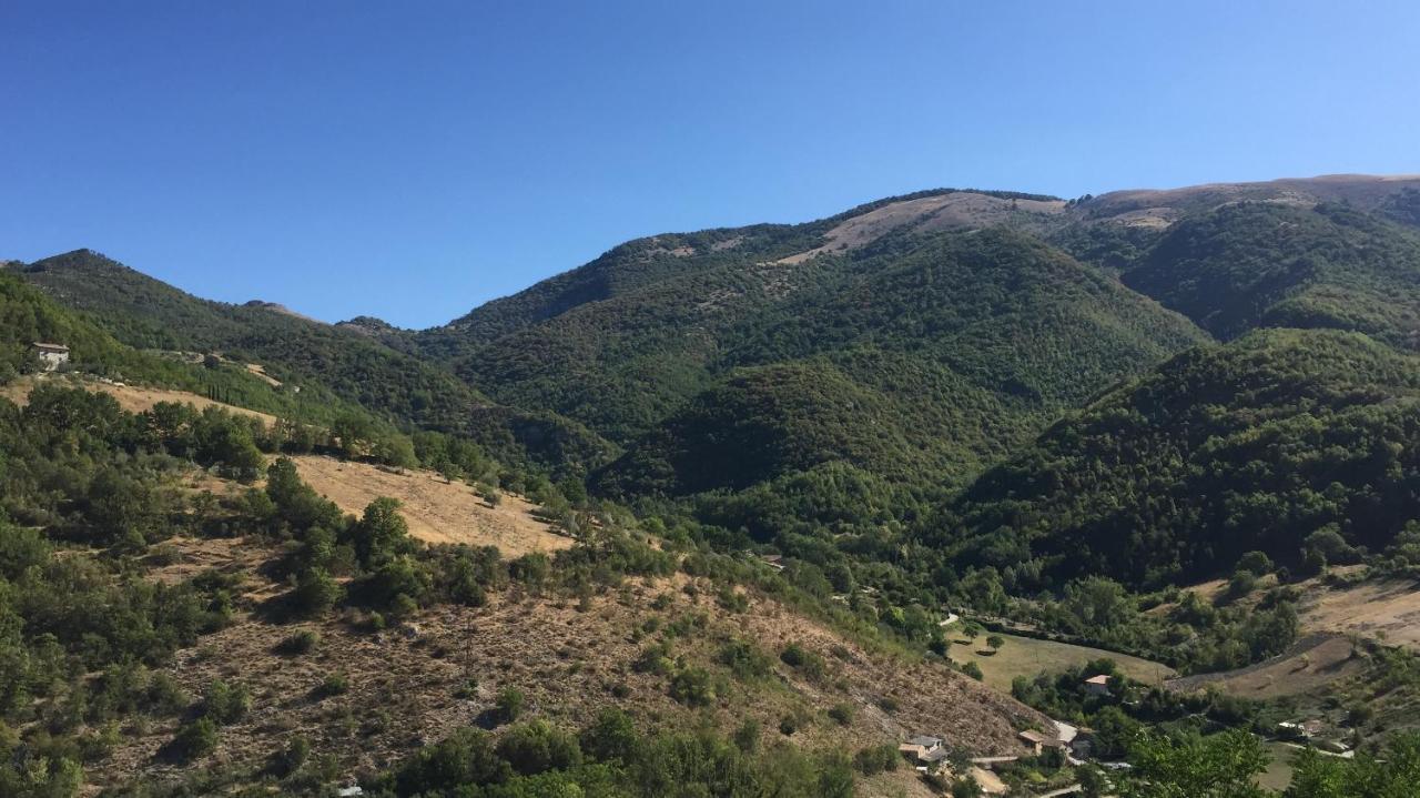 La Minicasa al Lago del Turano Castel di Tora Exterior foto